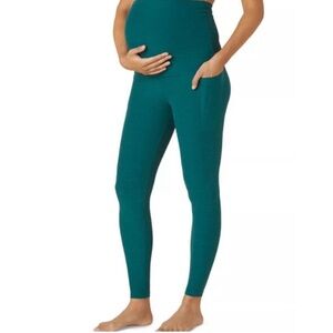 Beyond The Bump Spacedye Love the Bump Maternity Pocket Midi Legging